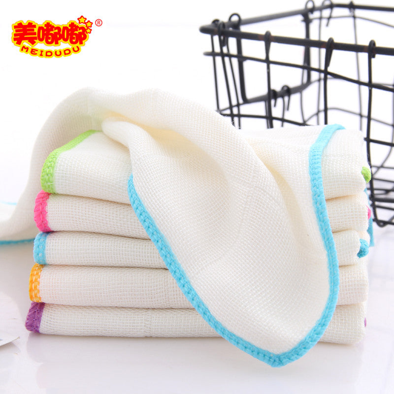 Cotton Dish Cloth with Dark Stripes - 30 Washes