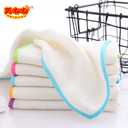 Cotton Dish Cloth with Dark Stripes - 30 Washes