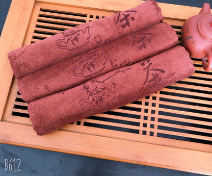 Cotton Dish Cloth with Dark Stripes - 30 Washes