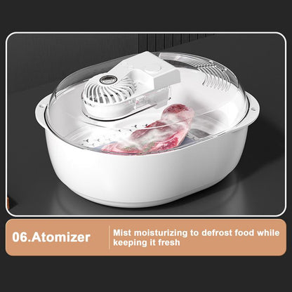 6-in-1 Thawing Plate for Nutritious Meat Defrosting